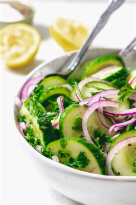  Sweet and Sour Cucumber Salad: A Tangy Delight with Crisp-Tender Crunchiness!